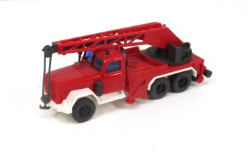 Wiking 1/87 Magirus Uranus Feuerwehr Autokran  o. OVP (Spur H0)(96-5)