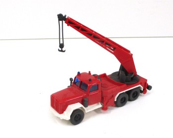 Wiking 1/87 Magirus Uranus Feuerwehr Autokran  o. OVP (Spur H0)(96-5)
