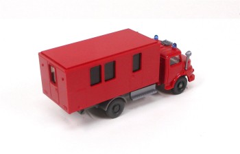 Wiking 1/87 MB LAF 1113 Feuerwehr Wechselkoffer o. OVP (Spur H0)(96-9)