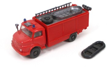 Wiking 1/87 MB LAF 1113 Feuerwehr Rüstwagen Schlauchboot o. OVP (Spur H0)(91-2)