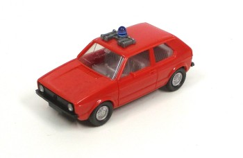 Wiking 1/87 VW Golf I Feuerwehr  o. OVP (Spur H0)(91-12)