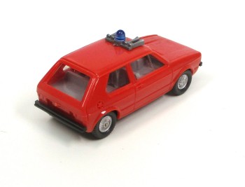 Wiking 1/87 VW Golf I Feuerwehr  o. OVP (Spur H0)(91-12)