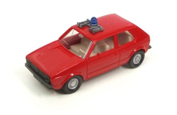 Wiking 1/87 VW Golf I Feuerwehr  o. OVP (Spur H0)(91-14)