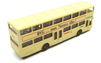 Wiking 1/87 MAN SD 200 Doppeldeckerbus BVG o. OVP (Spur H0)(20-2)