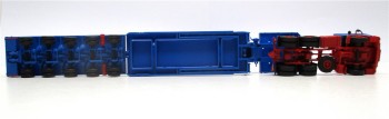Kibri 1/87 MAN Schwerlast-Tiefladerzug blau o. OVP (3613K)