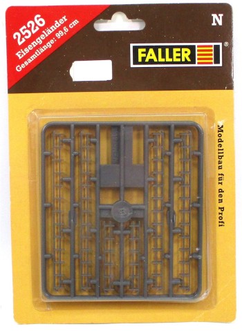 Spur N Faller 2526 Eisengeländer l=99,6cm  OVP (4292K)