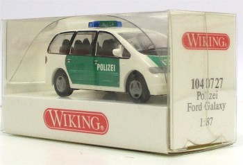 Wiking 1/87 1040727 Polizei Ford Galaxy - OVP (Spur H0)(15-3)