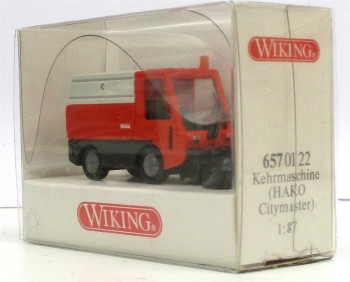 Wiking 1/87 6570122 Kehrmaschine HAKO Citymaster OVP (Spur H0)(15-5)