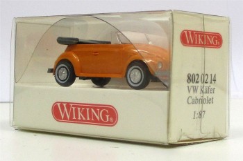 Wiking 1/87 8020214 VW Käfer Cabriolet - OVP (Spur H0)(15-13)