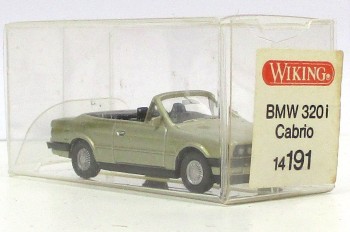 Wiking 1/87 014191 BMW 320i Cabrio - OVP (Spur H0)(15-19)