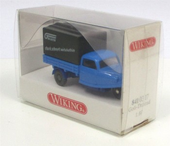 Wiking 1/87 8410317 Goli-Dreirad GOLIATH - OVP (Spur H0)(13-6)