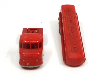 Wiking 1/87 Büssing Tanksattelzug ESSO MOTOR OIL o. OVP (Spur H0)(107-9)