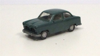 Wiking H0 1/87 Ford Taunus 12m kieferngrün PKW-Modell  o. OVP (8-13)