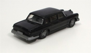 Wiking H0 1/87 TAXI MB 600 schwarz PKW-Modell  o. OVP (8-9)
