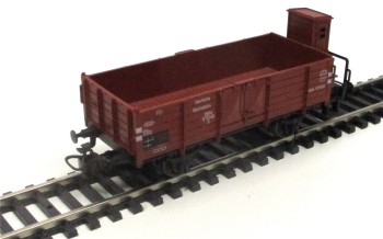 Spur H0 Märklin 4696 Hochbordwagen mit Bremserhaus DRG OVP (3351K)