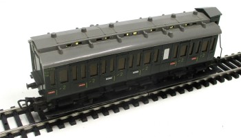 Spur H0 Märklin 4005 Abteilwagen Bremserhaus OVP (3363k)