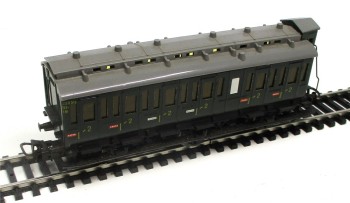 Spur H0 Märklin 4005 Abteilwagen Bremserhaus OVP (3362k)