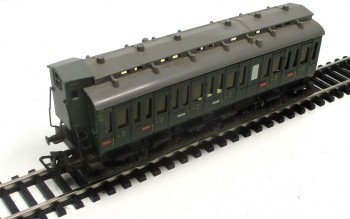 Spur H0 Märklin 4005 Abteilwagen Bremserhaus OVP (3364k)