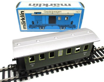 Spur H0 Märklin 4040 Nebenbahn-Plattformwagen EVP (3367k)