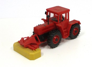 Kibri 1/87 Kibri MB-Trac mit Mähvorsatz rot o. OVP (105--11)