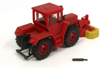 Kibri 1/87 Kibri MB-Trac mit Mähvorsatz rot o. OVP (105--11)