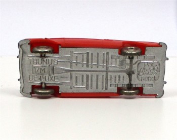 Lego H0 Automodell Taunus 17M de Luxe rot o. OVP (18-95)