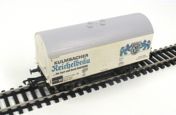 Spur H0 Fleischmann 5046 Gedeckter Güterwagen Reichelbräu OVP  (3381k)