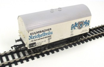 Spur H0 Fleischmann 5046 Gedeckter Güterwagen Reichelbräu OVP  (3381k)
