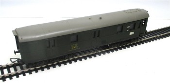 Spur H0 Schicht Postwagen mit Innenbeleuchtung DR OVP (3454k)