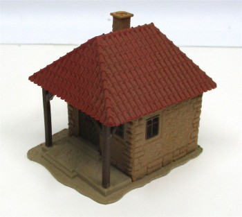 Spur H0 Dörfliches Backhaus Fertigmodell