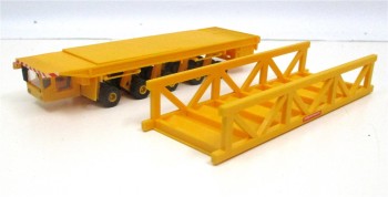 Kibri 1/87 Schwerlasttransportfahrzeug mit Ladegut  o. OVP (3466k)