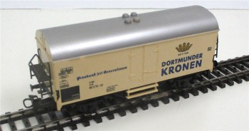 Spur H0 Märklin 4416 Gedeckter Güterwagen Dortmunder Kronen OVP (3808k)