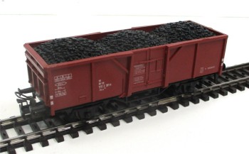 Spur H0 Märklin 4431 offener Güterwagen El-u Kohlenladung OVP (3812k)