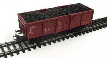 Spur H0 Märklin 4431 offener Güterwagen El-u Kohlenladung OVP (3809k)