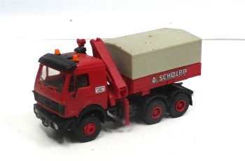 Kibri 1/87 MB Schwertlastzugmaschine Hebekran  A.Scholpp o. OVP (88-11)