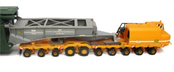 Kibri 1/87 DB Großtrafotransport der DB mit Bedienbersonal o.OVP (4426k)
