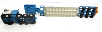 Kibri 1/87 MB Schwerlastsattelzugmaschine mit Tiefladerauflieger o.OVP (4432k)
