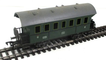 Spur H0 Fleischmann 5001 Personenwagen 2.KL DB OVP (4455/56k)