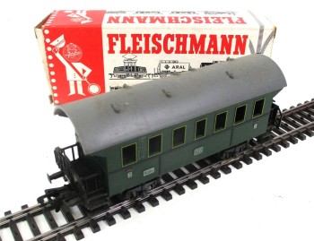 Spur H0 Fleischmann 5001 Personenwagen 2.KL DB OVP (4455/56k)