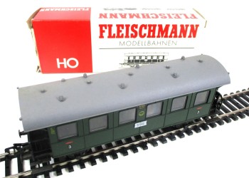 Spur H0 Fleischmann 5002 Personenwagen 3.KL DRG OVP (4458k)