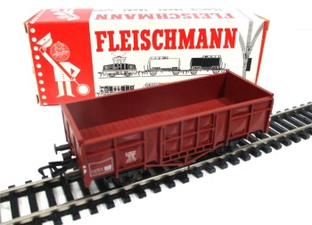 Spur H0 Fleischmann 5012 Hochbordwagen EUROP Ommu29 DB OVP (4464k)