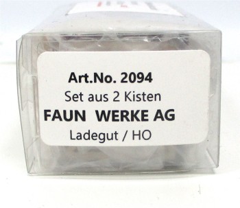 Loewe 2094 Maschinenkiste Faun Werke / H0 - OVP NEU