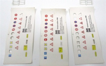 Spur H0 Busch 6027 Verkehrszeichen - unvollständig OVP (Z96-1)