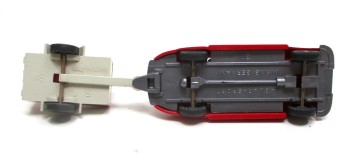 Wiking H0 1/87 Jaguar Sport mit 2-achsigem Anhänger PKW-Modell o. OVP  (75-5)