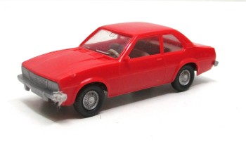 Wiking H0 1/87 Opel Ascona rot PKW-Modell o. OVP  ()75-14