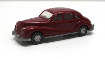 Wiking H0 1/87 BME`W 501 bordeauxrot PKW-Modell o. OVP  (75-13)