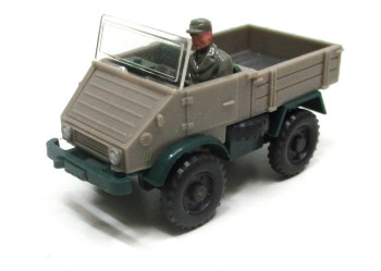Wiking H0 1/87 Unimog 411grau-blau o. OVP  (16-16)