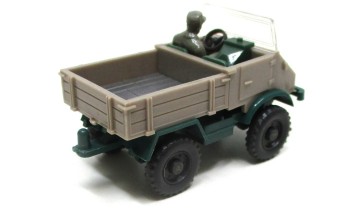 Wiking H0 1/87 Unimog 411grau-blau o. OVP  (16-16)