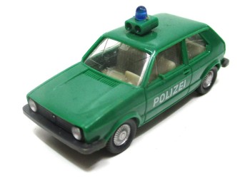 Wiking H0 1/87 VW Golf I Polizei  PKW-Modell o. OVP  (52-3)