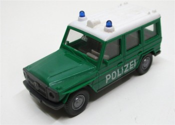 Wiking H0 1/87 Mercedes Benz Geländewagen Polizei Modell o. OVP  (52-4)